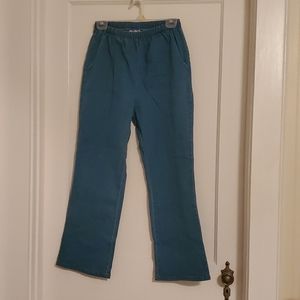 Denim&Co boot cut pants, petite medium